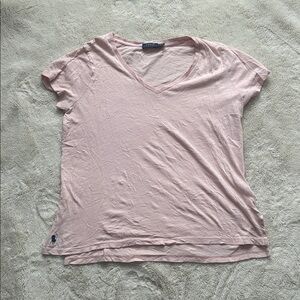 Polo Ralph Lauren Cotton Tee – Size M | Blue Horse Logo | Classic Fit |